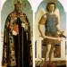 Polyptych of St Augustine (two panels)